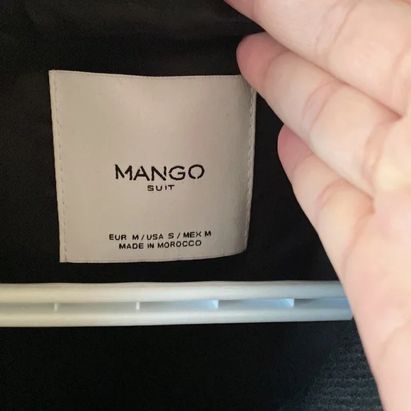 Mango black wool jacket - Picture 8 of 13